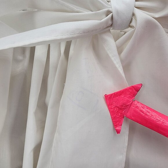 Vintage Jessica McClintock Girls 10 Dress White Lace Flower Girl First Communion - Picture 8 of 14